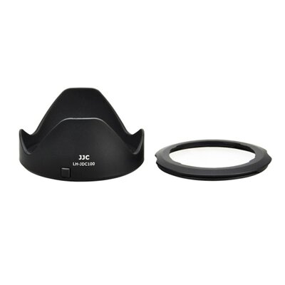 JJC Osłona Lh-dc100 + Adapter Fa-dc67b 67mm Do Canon Powershot G3x Sx60 Hs Sx50 Hs Sx40 Hs Sx30 Is Sx20 Is Sx530 Hs Sx520 Hs SB3282