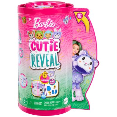 Lalka Barbie Mattel Cutie Reveal Chelsea Króliczek-Koala Seria Kostiumy Zwierzaczki HRK31