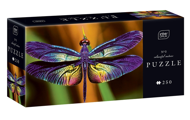 Puzzle 250: Colourful Nature 3 - Dragonfly