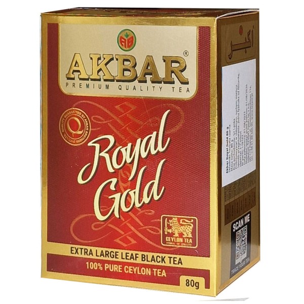 Akbar Royal Gold 80g herbata liściasta