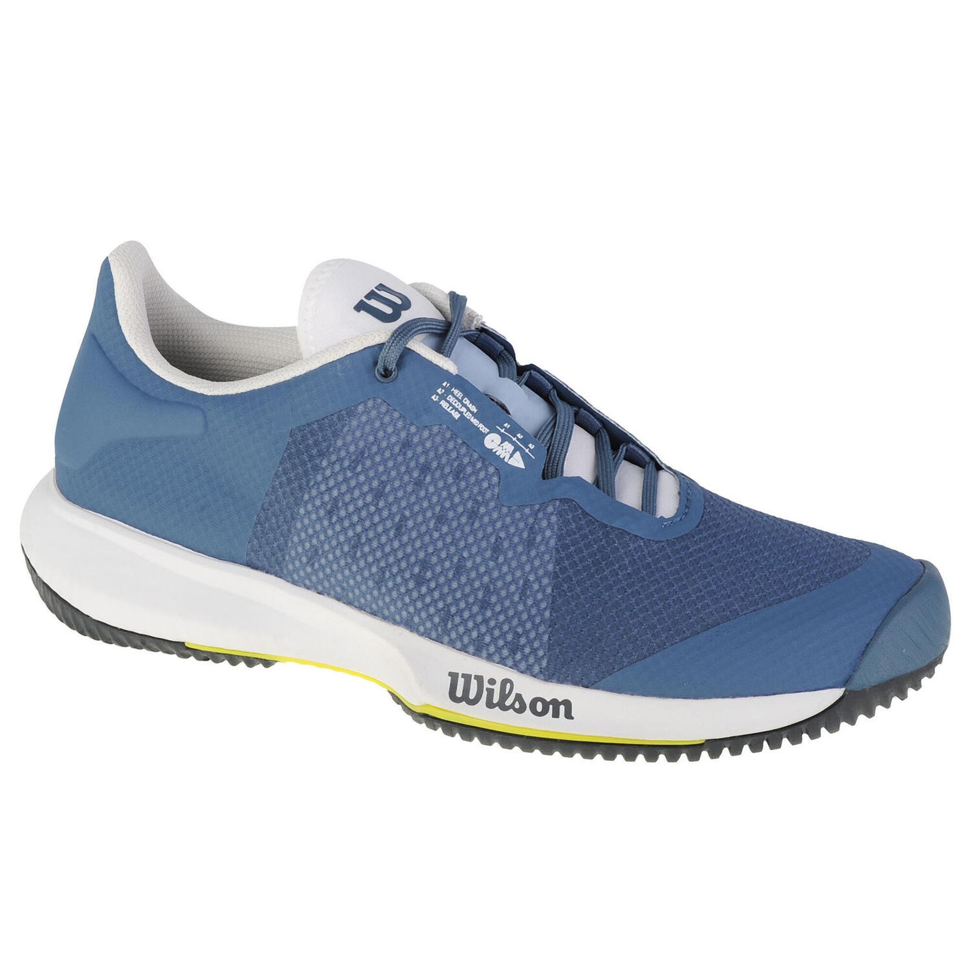 Wilson Kaos Swift WRS328960, Męskie, buty do tenisa, Niebieski