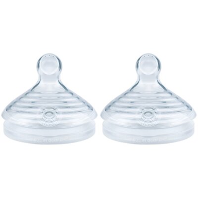 NUK Smoczek do butelki silikon L Nature 2 szt. 10124027