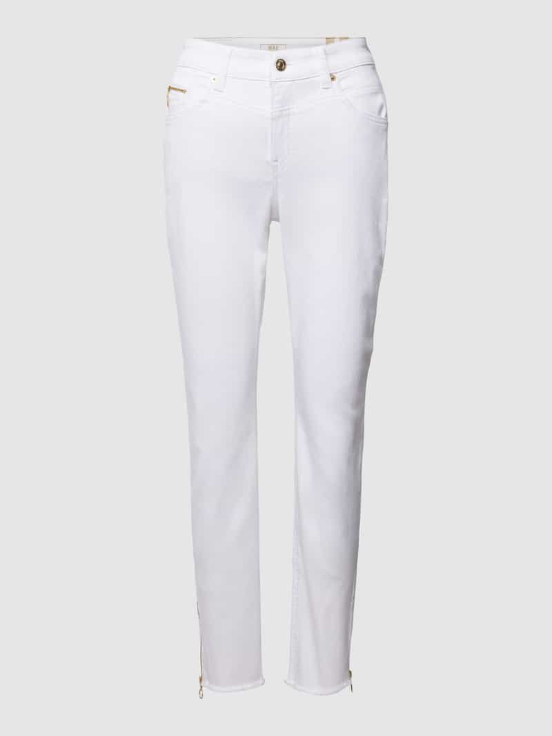 Jeansy o kroju slim fit z 5 kieszeniami model ‘Rich’