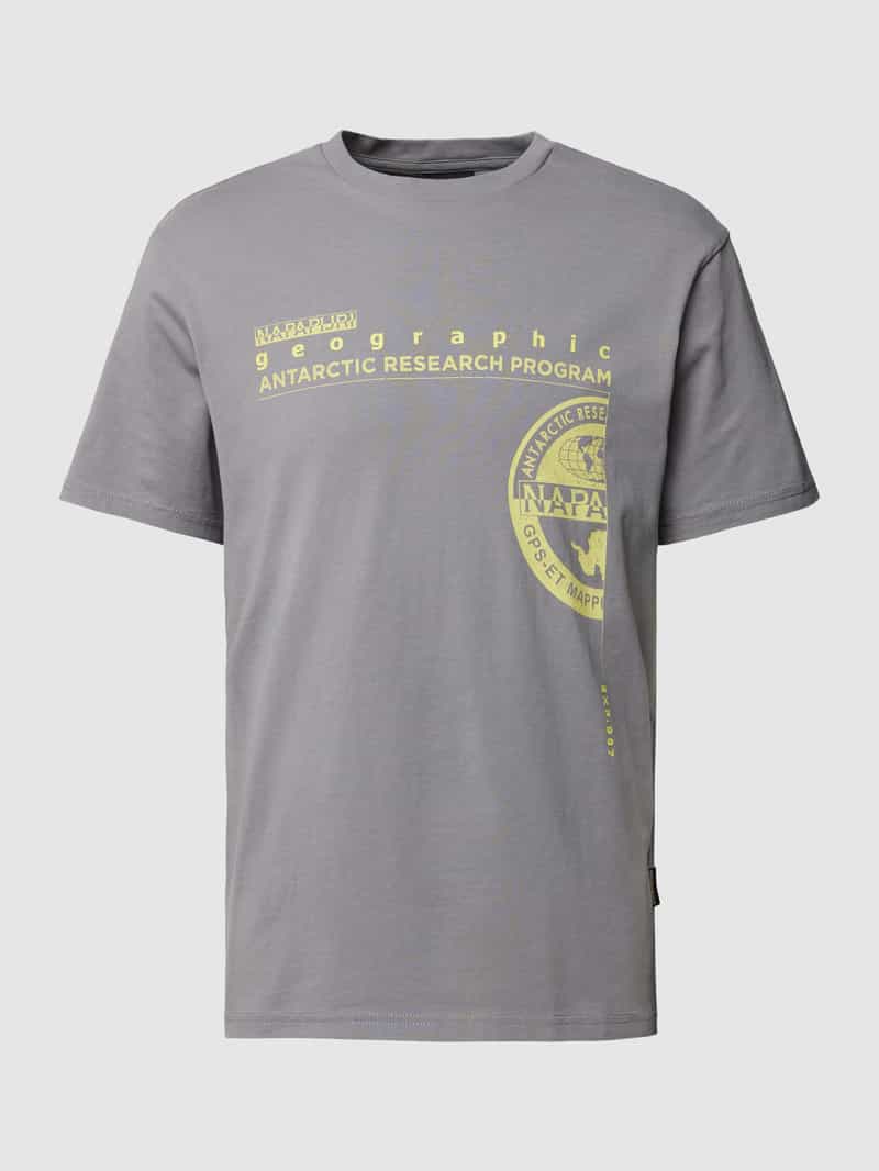 T-shirt z nadrukiem z logo i motywem model ‘MANTA’