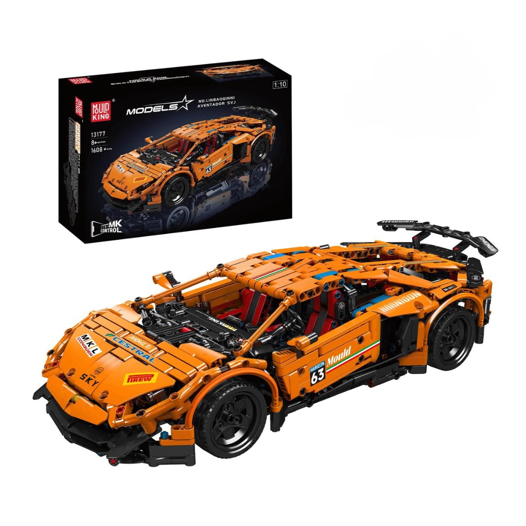 Auto Lamborghini Aventador SVJ - Klocki MOULD KING 1608el. TECHNIC