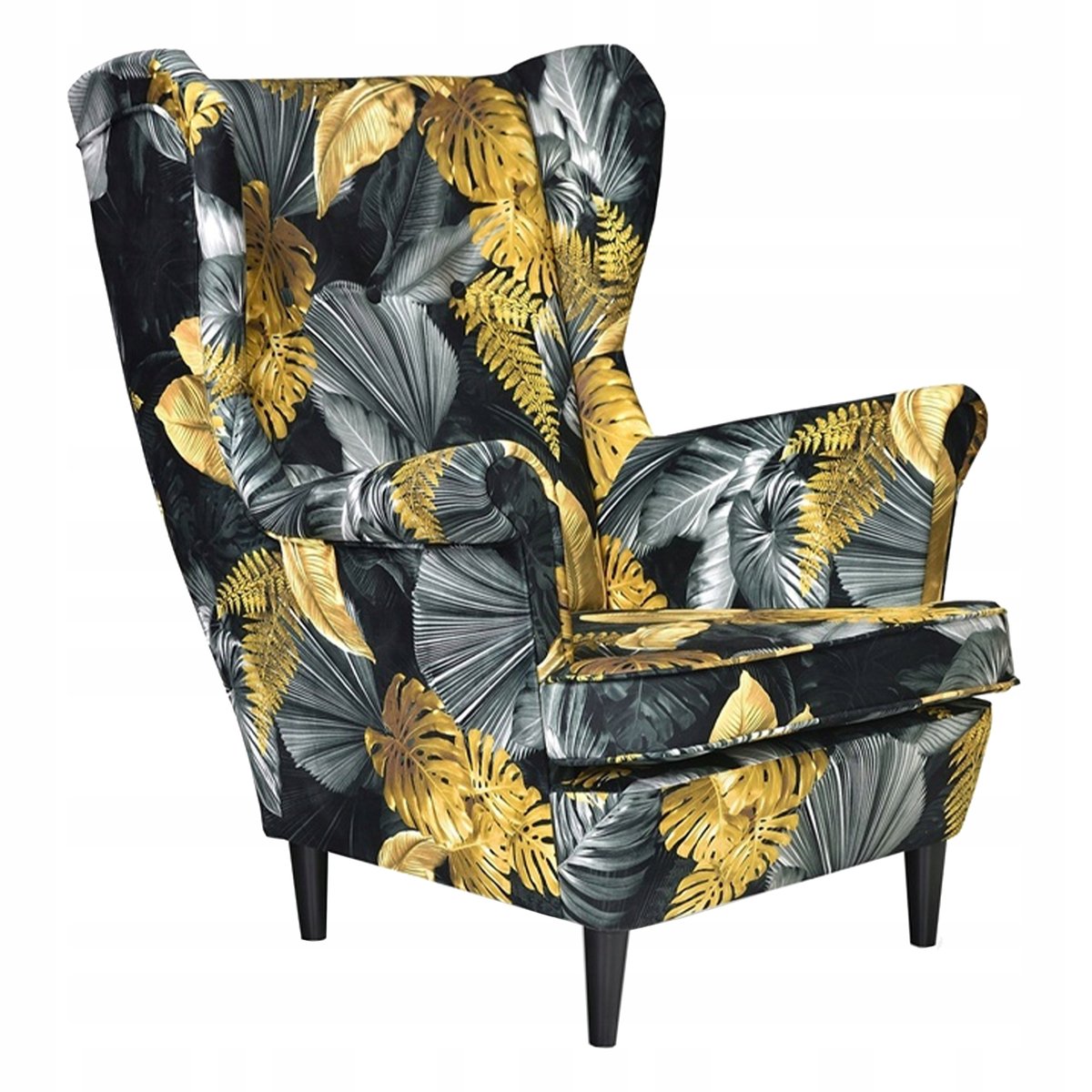 Fotel uszak skandynawski Ari Print Family Meble