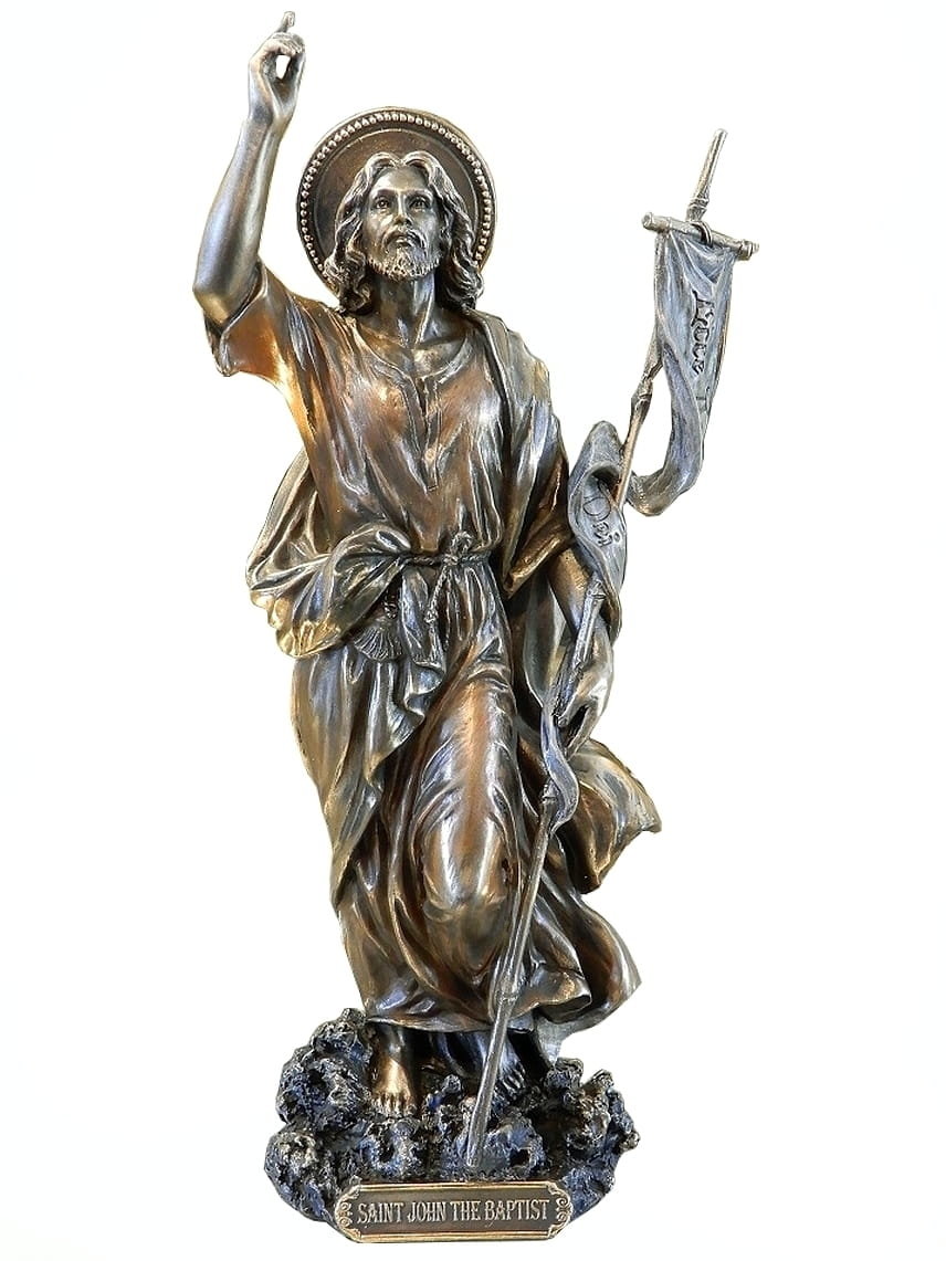 ŚWIĘTY JAN CHRZCICIEL PREZENT DLA KATECHETKI FIGURKA VERONESE