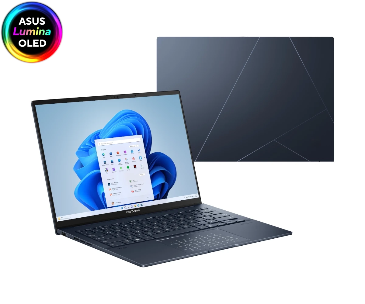 ASUS ZenBook 14 UX3405MA Ultra 9-185H/32GB/1TB/W11 OLED Niebieski UX3405MA-PP287W