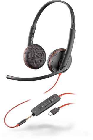 POLY Blackwire 3225 Zestaw słuchawkowy Przewodowa Opaska 209751-101