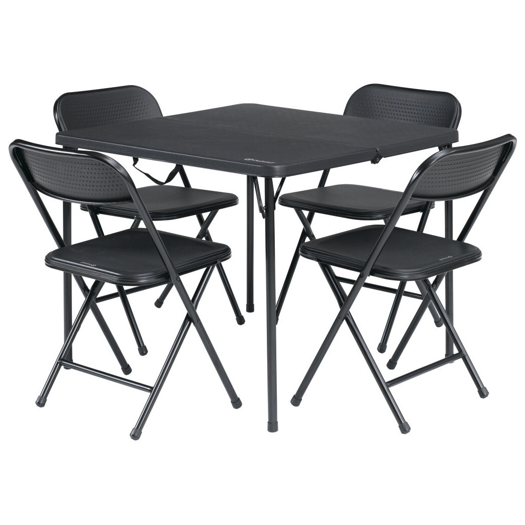 Zestaw - stół i krzesła Outwell Corda Picnic Table Set Kolor: czarny
