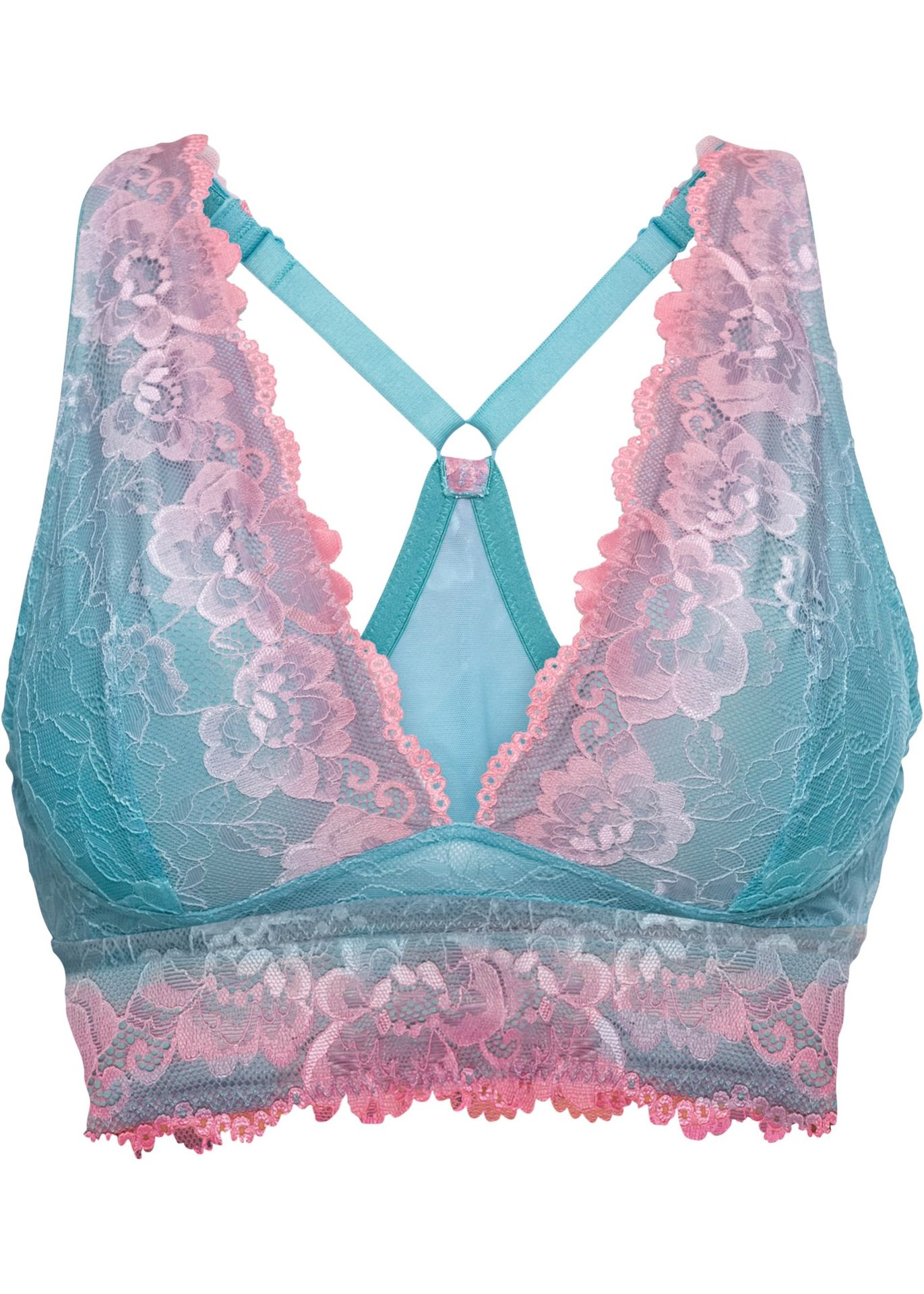 Biustonosz bustier bez fiszbinów - bonprix
