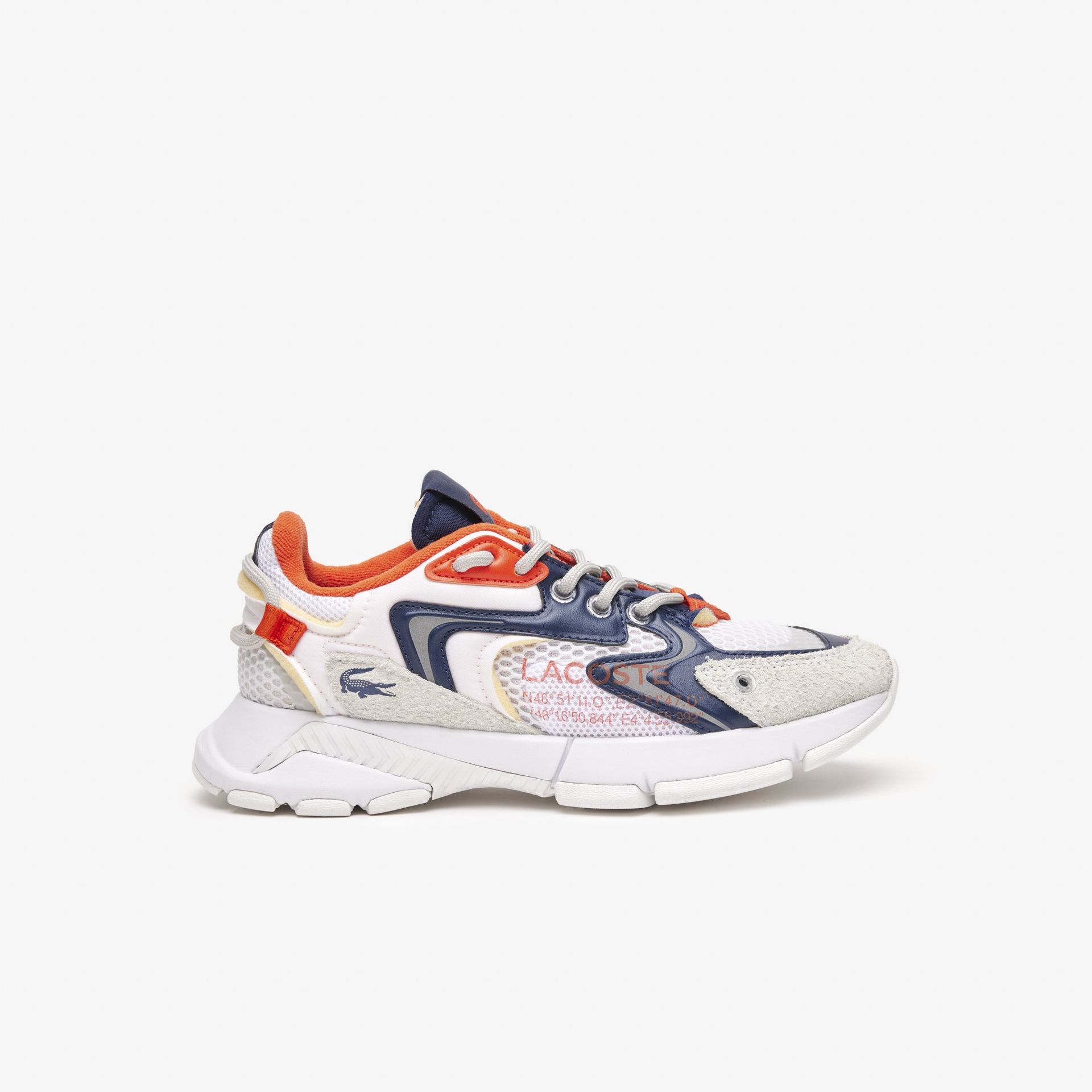 Lacoste Damskie tekstylne buty sportowe L003 Neo