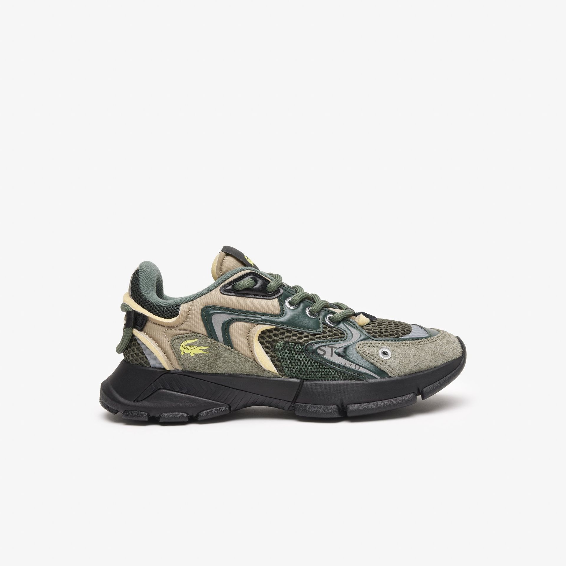 Lacoste Damskie tekstylne buty sportowe L003 Neo