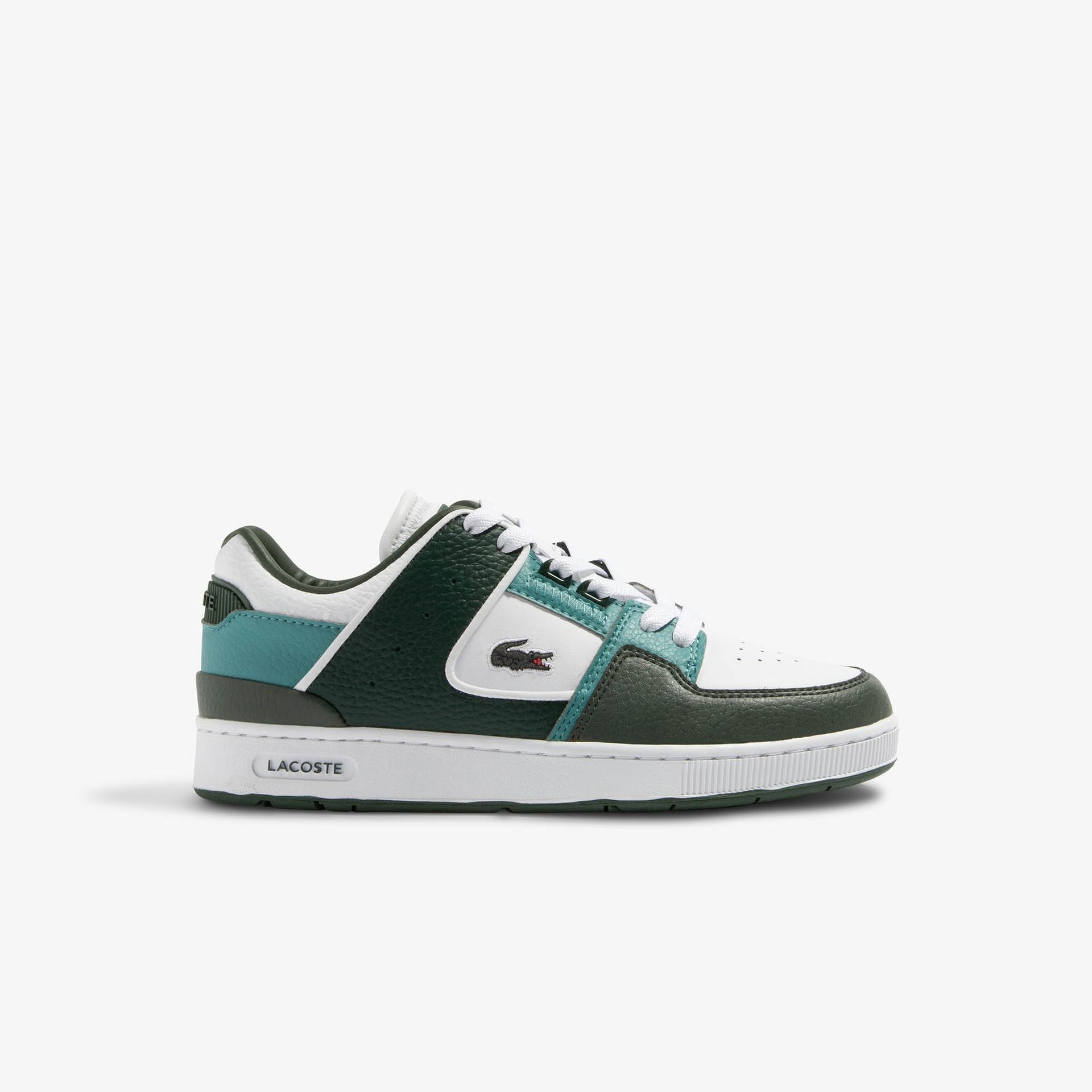 Damskie buty sportowe Lacoste Court Cage ze skóry i materiału syntetycznego