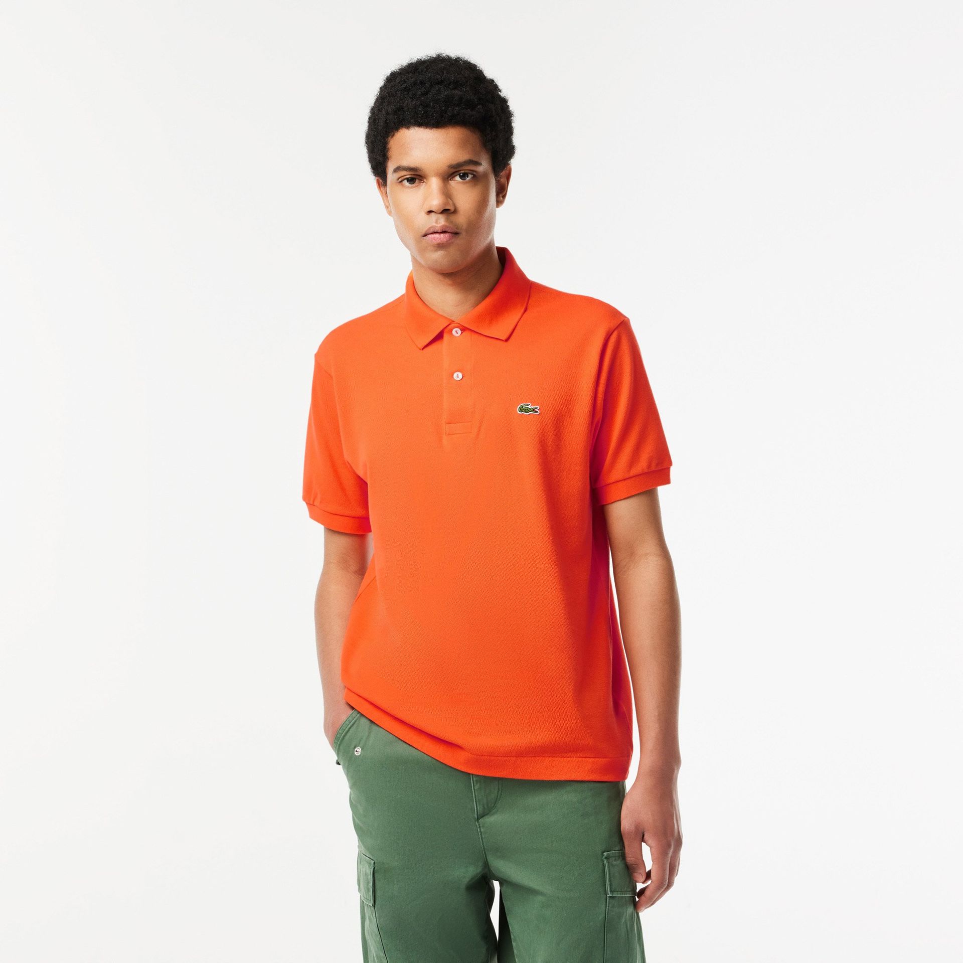 Bawełniana koszulka polo Lacoste Original L.12.12 petit piqué