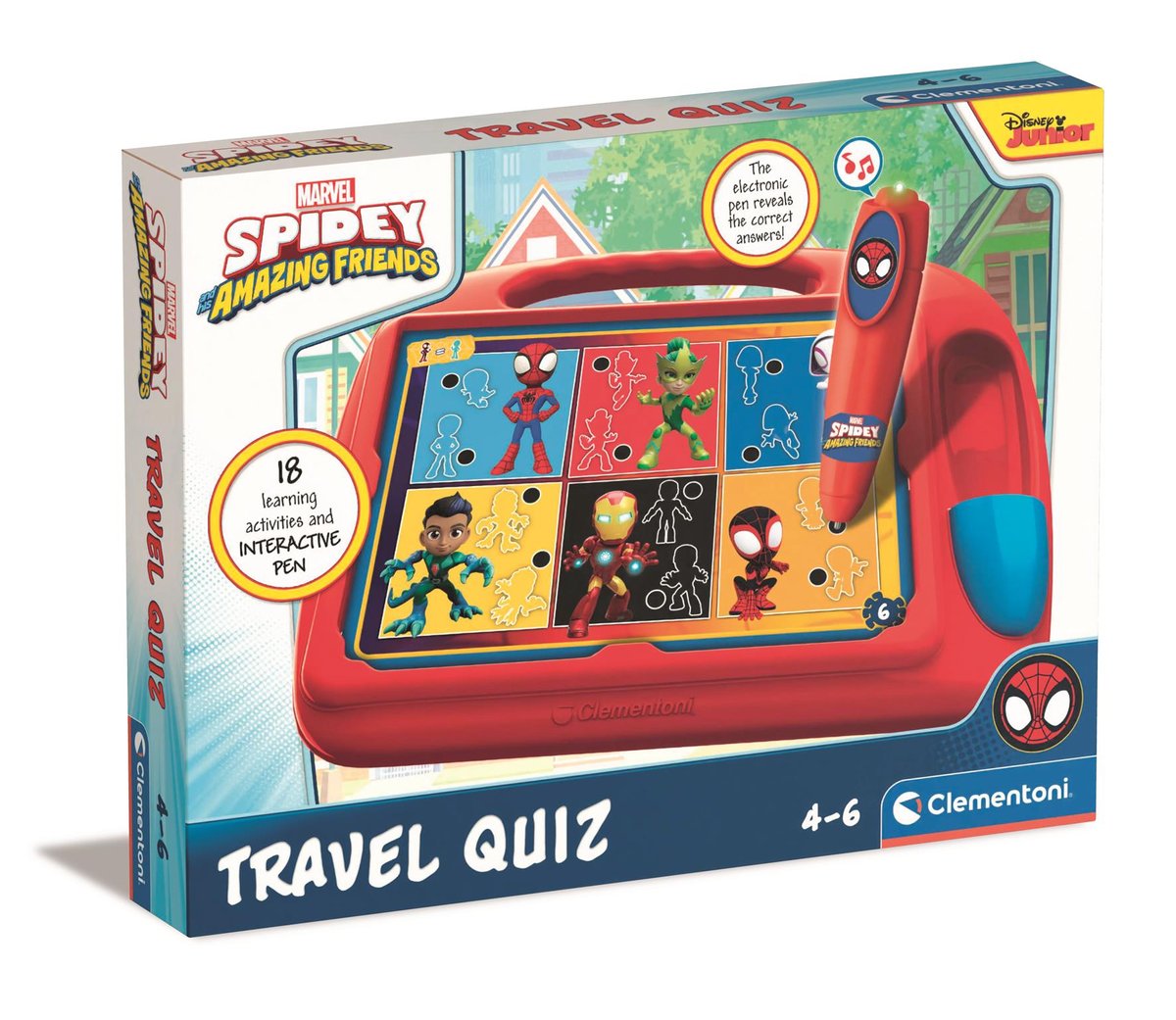 Clementoni, Travel Quiz Spidey