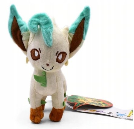 LEAFEON POKEMON ZABAWKA PIKACHU GO NOWY POKEMONY PLUSZAK SUPER JAKOŚĆ