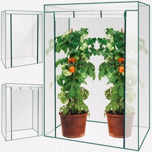 Mini Szklarnia Foliowa Balkonowa Ogrodowa Tunel Folia Rurki Łączniki 150 Cm
