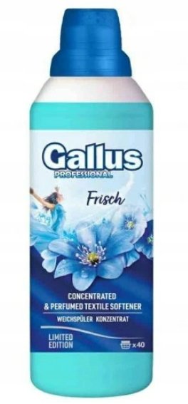 Gallus Płyn Do Płukania Frisch Niebieski Koncentrat 40 Płukań 1,0L