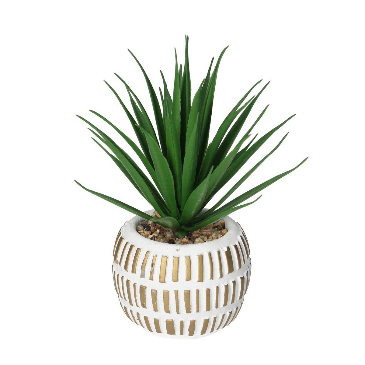 Dekoracja Aloes w doniczce 13cm, 8 x 8 x 13 cm