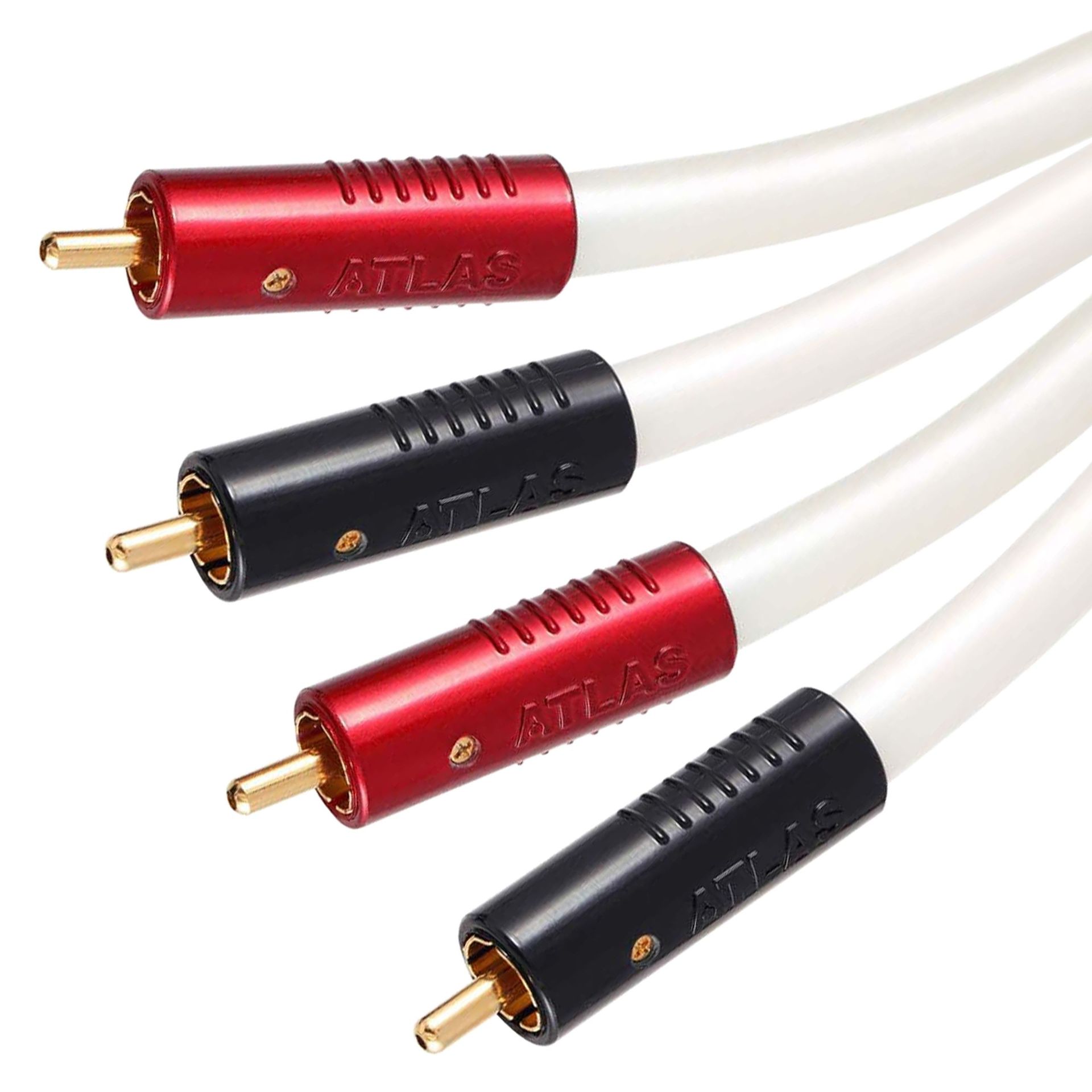 Atlas Equator Achromatic RCA - Kabel interkonekt audio 2 RCA - 2 RCA (Cinch) - 1.5m 1,5m ✦ SALON ✦ ZAPYTAJ O RABAT ✦ RATY 30x0%