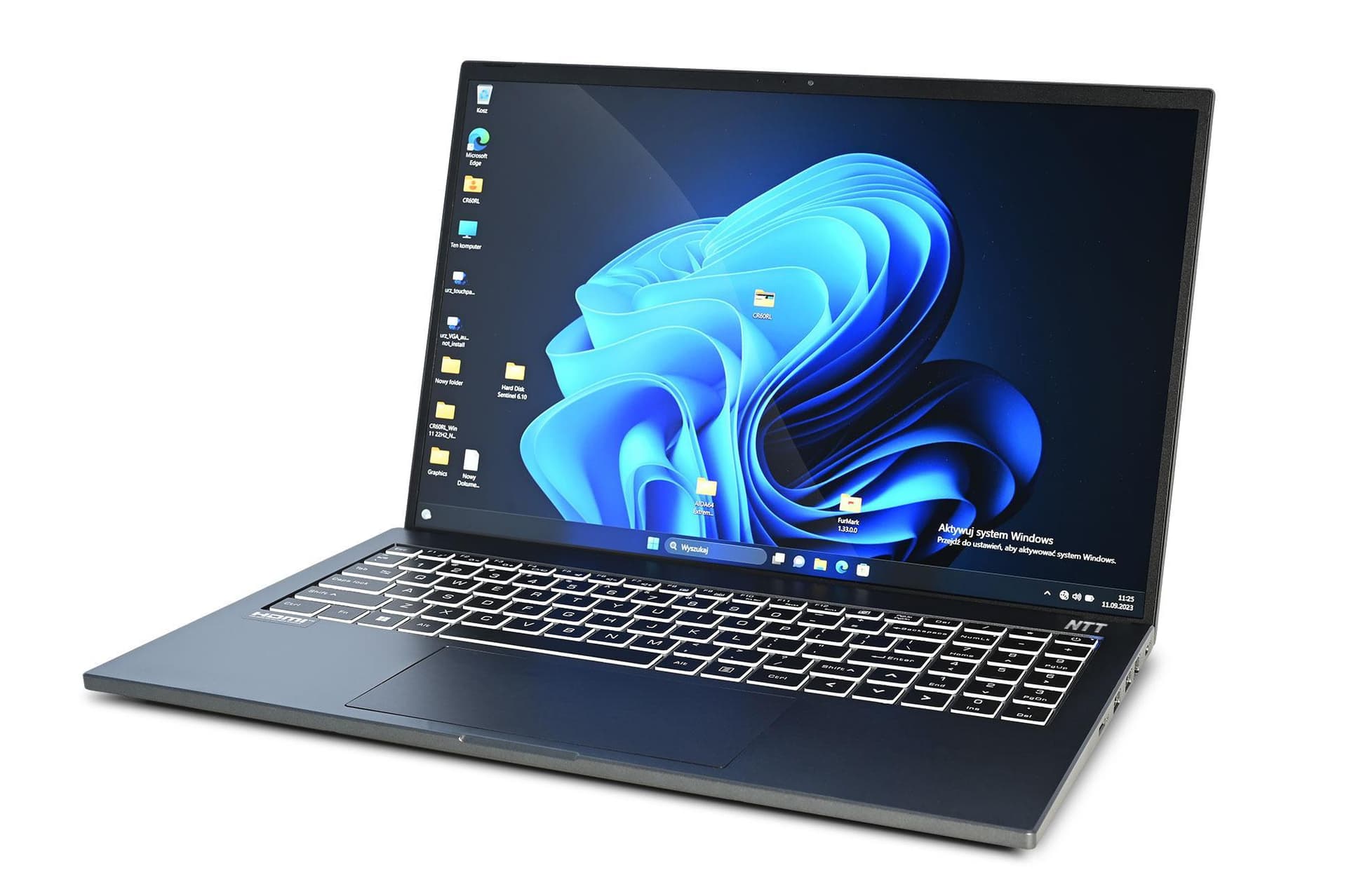 NTT Book B16EC 16" 1920x1200, i5 13420H, ARC A350M 4GB, 16GB RAM, 1TB SSD M.2, Windows 11 Pro