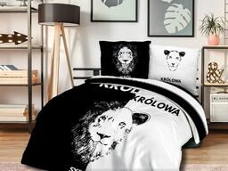 Darymex Pościel bawełniana 160x200 król królowa lew lwica sypialni 61499/1 Panelove 4