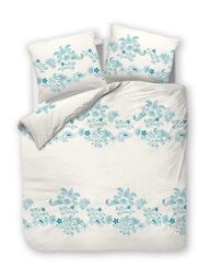 Darymex Pościel bawełniana 160x200 biała turkusowa ornamenty 71464/1 Cottonlove 3