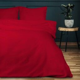Darymex Pościel satynowa 160x200 czerwona 029 jednobarwna gładka