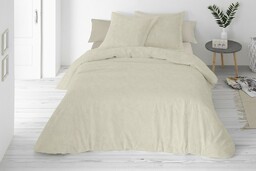 Matex Pościel lniana 220x200 Linen kremowa w pudełku