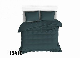 Extrapościel Pościel bawełniana 200x220 1841E szmaragdowa 74 jednobarwna