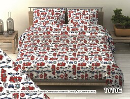 Extrapościel Pościel bawełniana 100x150 1111E Straż Pożarna Policja Police