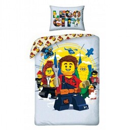 Halantex Pościel bawełniana 140x200 Lego poszewka 70x90 Kids 12