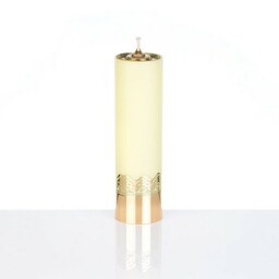 Świeca na wkład olejowy żółta bez regulacji 22 cm