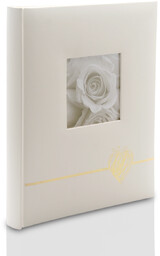 Album wklejany Heart gold (tradycyjny 40 czarnych stron)