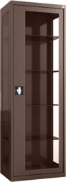 MDB/1s.8017 szafa lekarska 1-skrzydłowa 1-komorowa brązowa