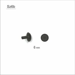 Sekundnik w formie czarnej zaślepki YT