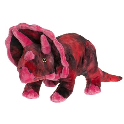 TEDDYKOMPANIET, Teddy Dino czerwony, duży 40 cm
