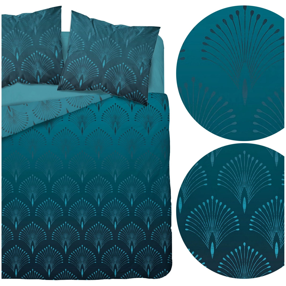 Pościel 160 x 200 3cz Asti Satynowa Bawełna 4814_A