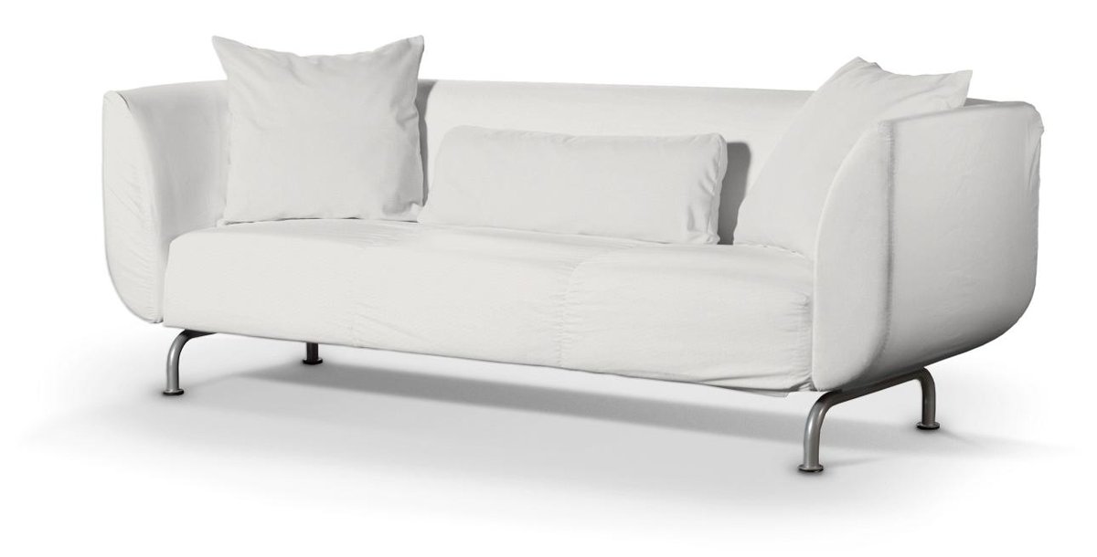 Pokrowiec na sofę Strömstad 3-osobową, kremowa biel, Sofa Stromstad 3-osobowa, Etna