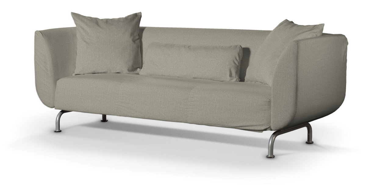 Pokrowiec na sofę Strömstad 3-osobową, szaro-beżowy szenil, Sofa Stromstad 3-osobowa, City