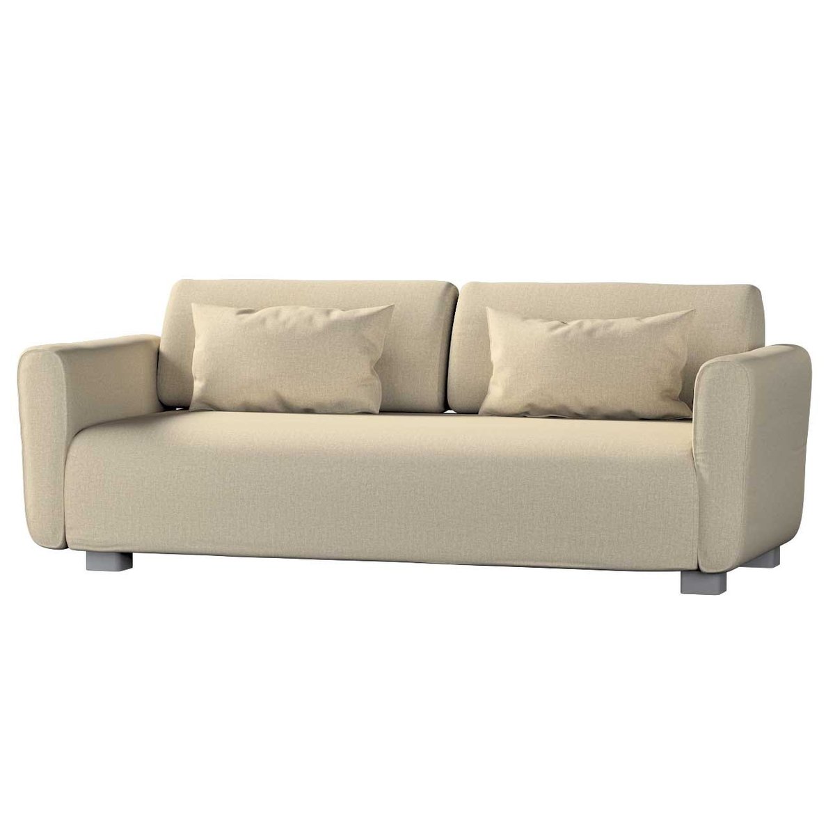 Pokrowiec na sofę 2-osobową Mysinge, szaro-beżowy szenil, sofa Mysinge 2-os., City
