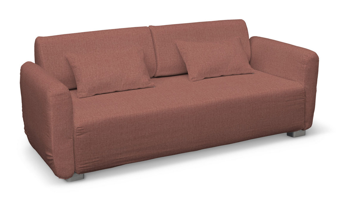 Pokrowiec na sofę 2-osobową Mysinge, brązowo-koniakowy szenil, sofa Mysinge 2-os., City
