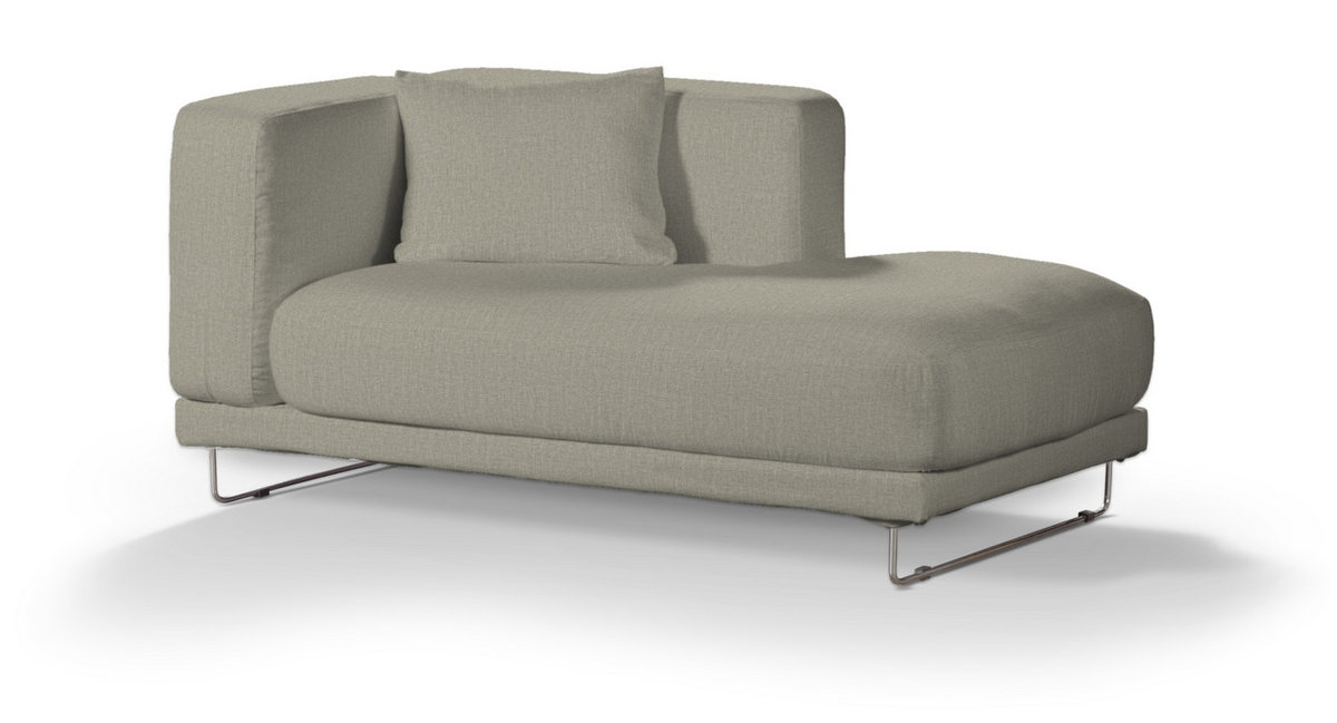 Pokrowiec na szezlong Tylösand prawy, szaro-beżowy szenil, szezlong tylösand prawy, City