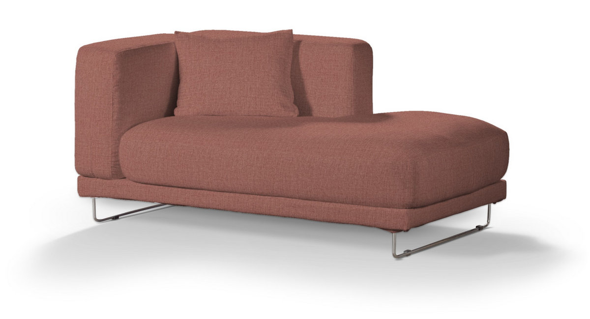 Pokrowiec na szezlong Tylösand prawy, brązowo-koniakowy szenil, szezlong tylösand prawy, City