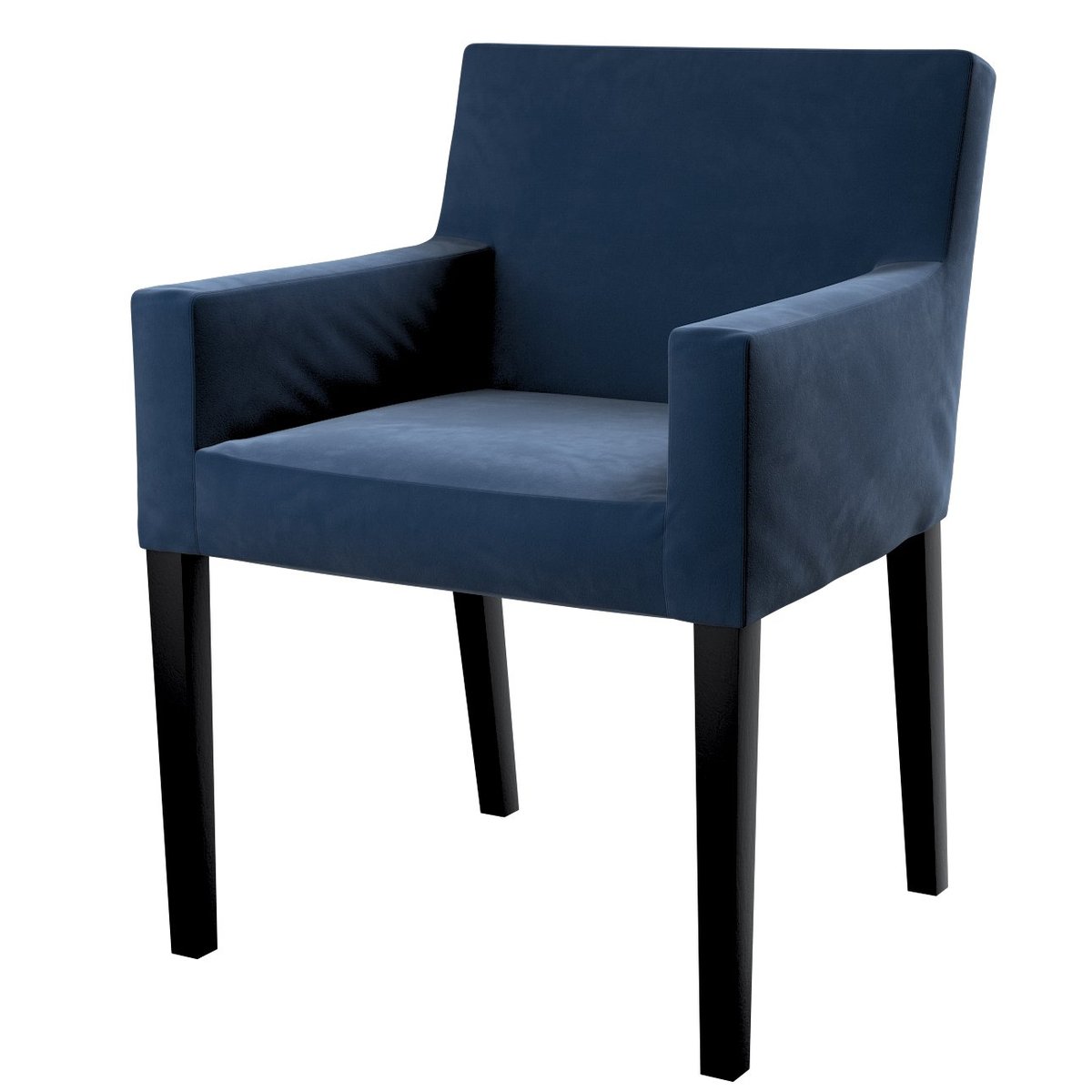 Pokrowiec na krzesło Nils, granat, krzesło Nils, Velvet