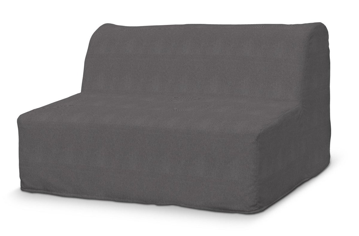 Pokrowiec na sofę Lycksele prosty, grafitowy, sofa Lycksele, Etna