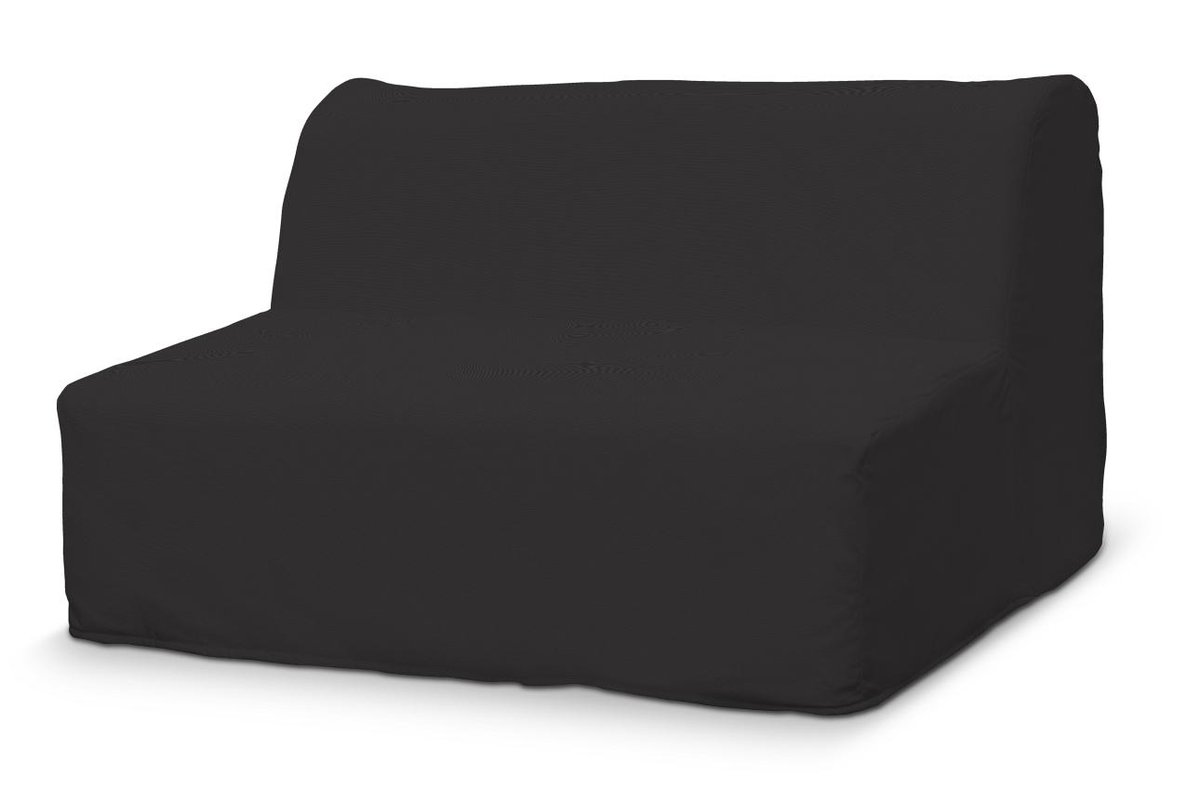 Pokrowiec na sofę Lycksele prosty, Shadow Grey (grafitowy), sofa Lycksele, Cotton Panama