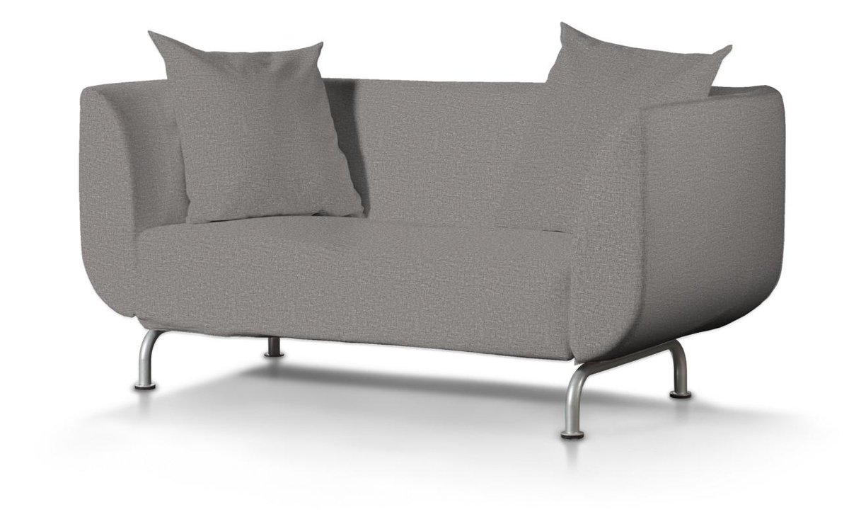 Pokrowiec na sofę Strömstad 2-osobową, szary, Sofa Stromstad 2-osobowa, Edinburgh