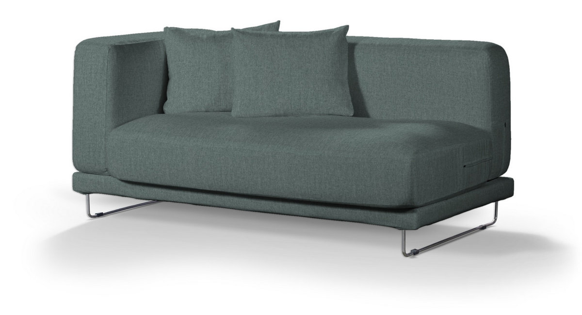 Pokrowiec na sofę Tylösand 2-osobową nierozkładaną, szary błękit szenil, sofa tylösand 2-osobowa nierozkładana, City